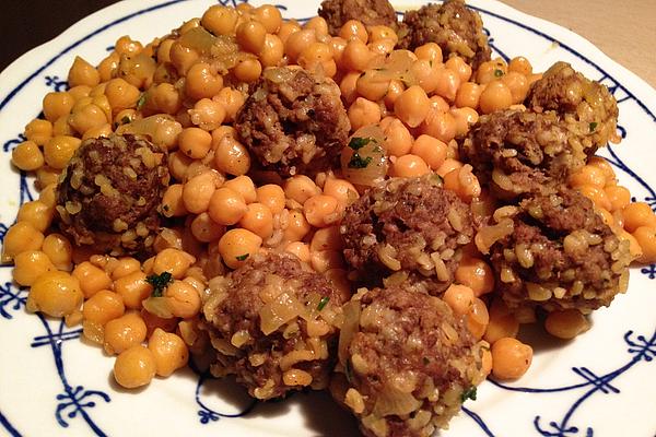 Meatballs with Chickpeas