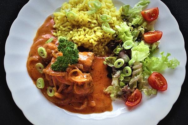 Meatballs with Curry Mustard Sauce