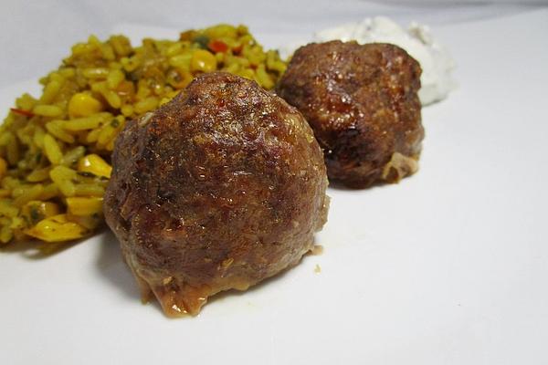 Meatballs with Kick Out Of Oven.