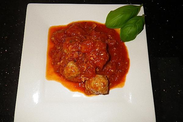 Meatballs with Tomato Sauce