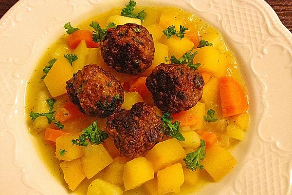 Meatballs with Turnips