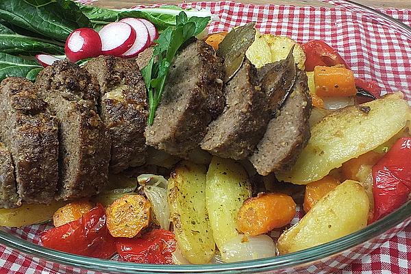 Meatloaf with Potatoes