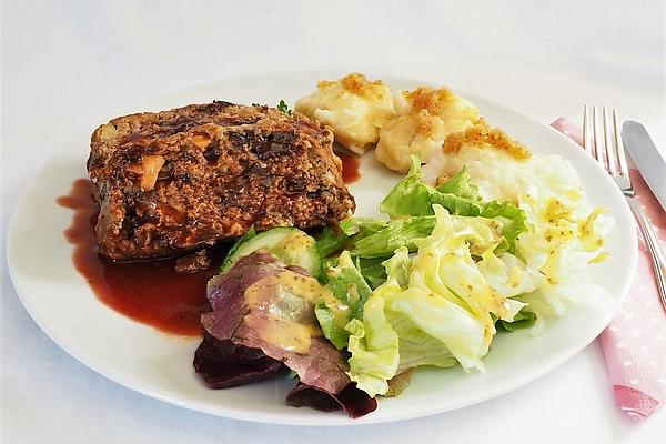 Meatloaf with Prunes and Apples