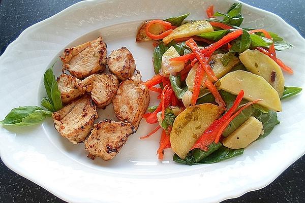 Mediterranean Potato Salad from Oven