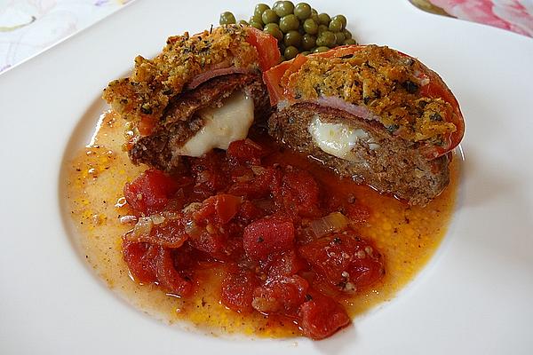 Mediterranean Tomato and Mozzarella Mince Steak