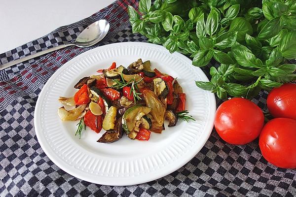 Mediterranean Vegetables from Oven