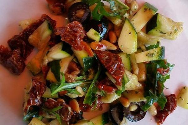 Mediterranean Zucchini Salad