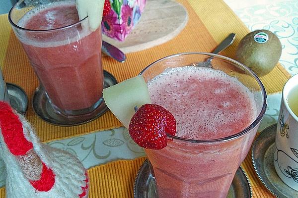 Melon and Strawberry Drink