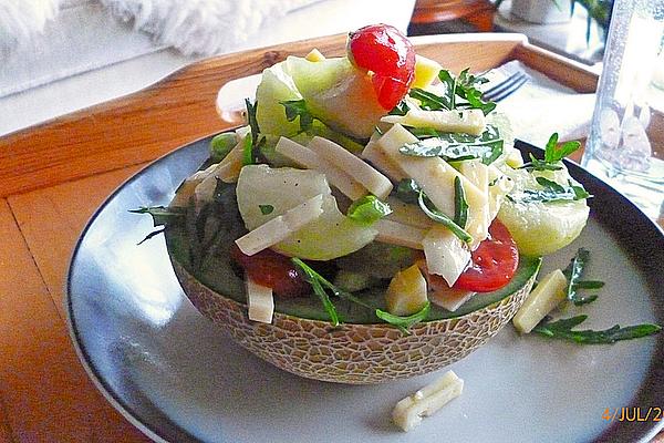 Melon Salad with Cheese