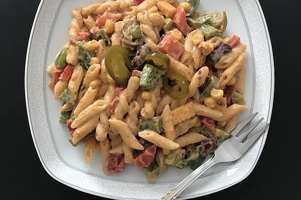 Mexican Pasta Salad with Miracle Whip Balance