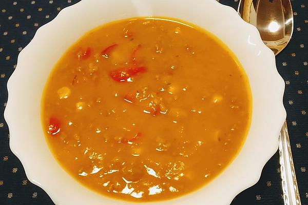 Mexican Pumpkin Soup with Minced Meat