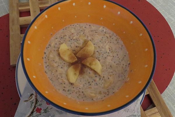 Microwave Chia Oat Pudding