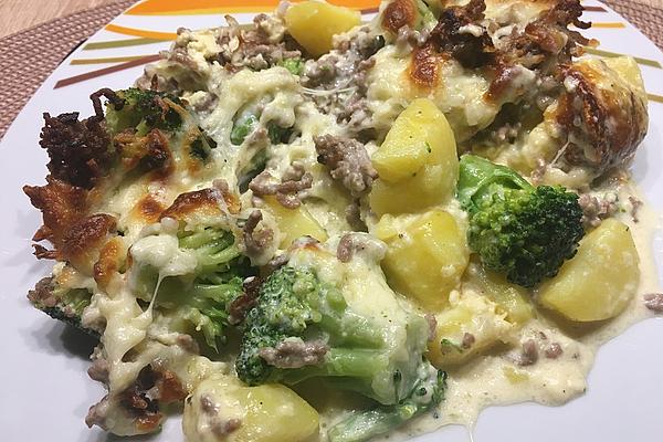Mince – Potato – Broccoli – Casserole