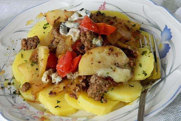 Minced Beef and Apple Pan