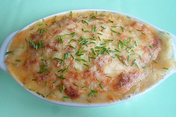 Minced Meat Casserole with Puree