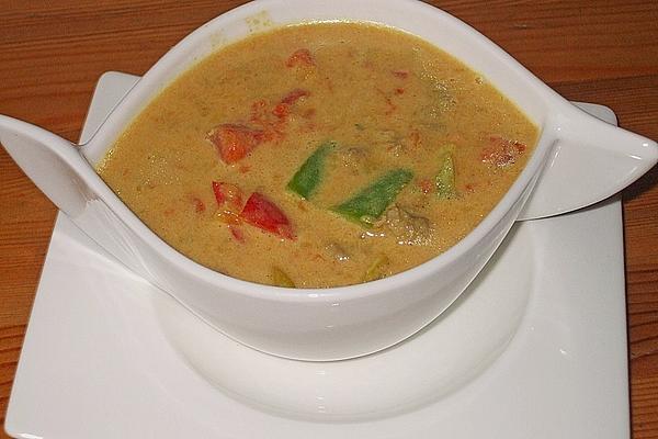 Minced Meat Soup with Paprika