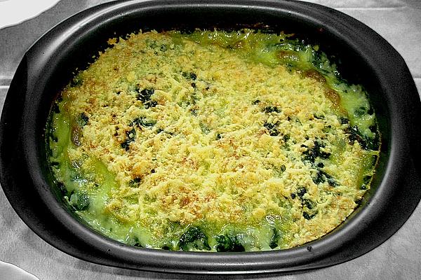 Minced Meat – Spinach – Gratin
