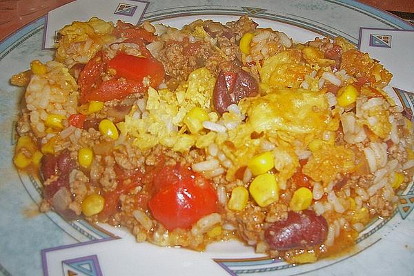 Minced Meat Tortilla Casserole