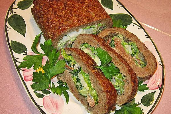 Minced Roulade with Chinese Cabbage
