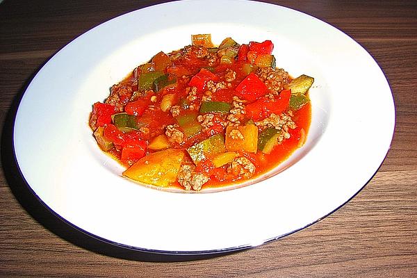 Minced Soup with Vegetables