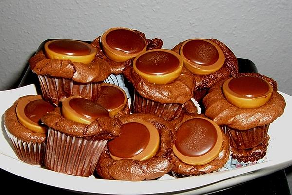 Mini Chocolate Muffins with Toffifee