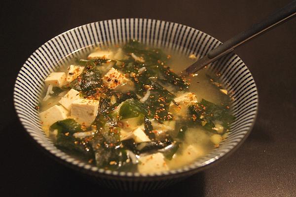 Miso Soup with Ginger