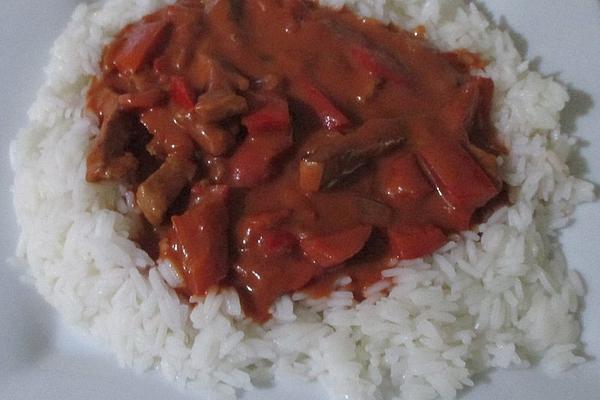 Mixed Goulash in Pressure Cooker