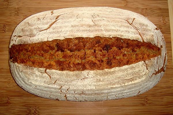 Mixed Rye Bread with Sourdough