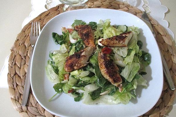 Mixed Salad with Chicken