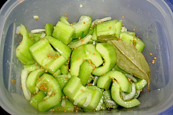 Mixing Cucumbers À La Dani