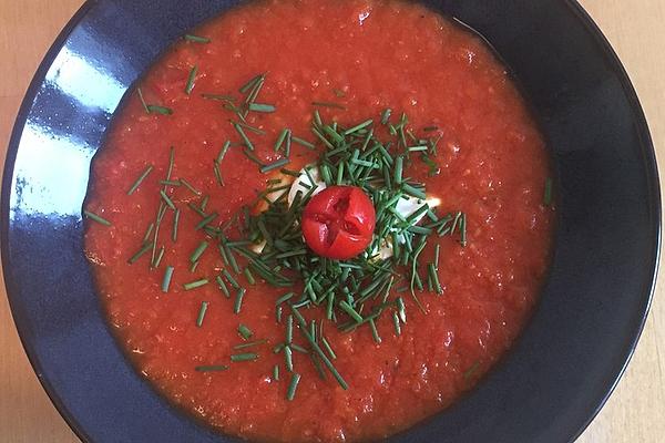 Mona`s Tomato Soup with Bacon