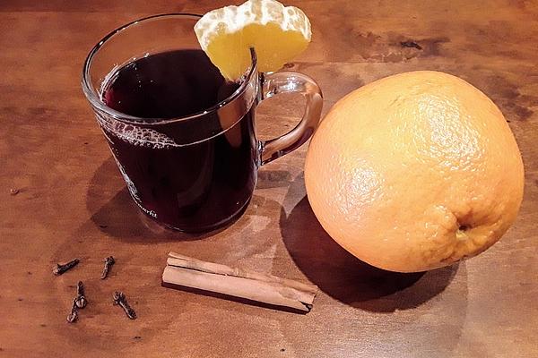 Mulled Wine Like At Christmas Stand
