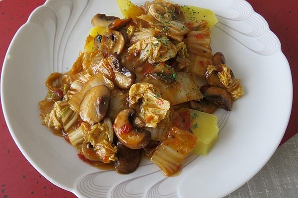 Mushroom – Chinese Cabbage – Stew