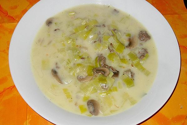 Mushroom – Leek – Cheese – Curry – Soup