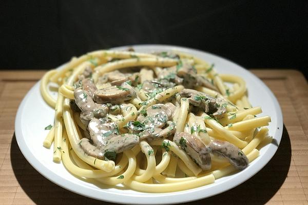 Mushroom Macaroni À La Gabi