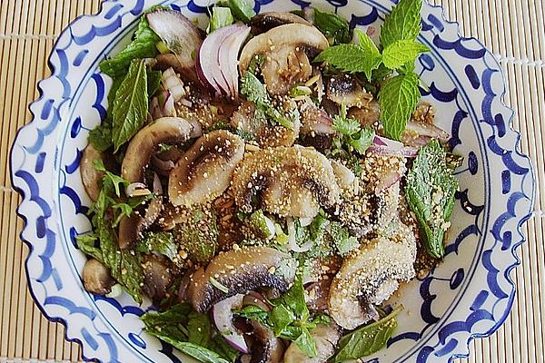 Mushroom Salad – Yam Het