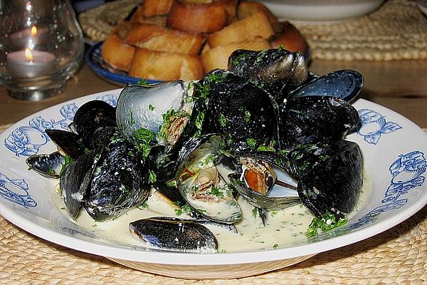 Mussels with Saffron