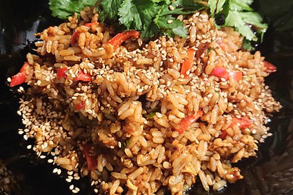 Nasi Goreng Kicap – Fried Rice with Soy Sauce and Eggs