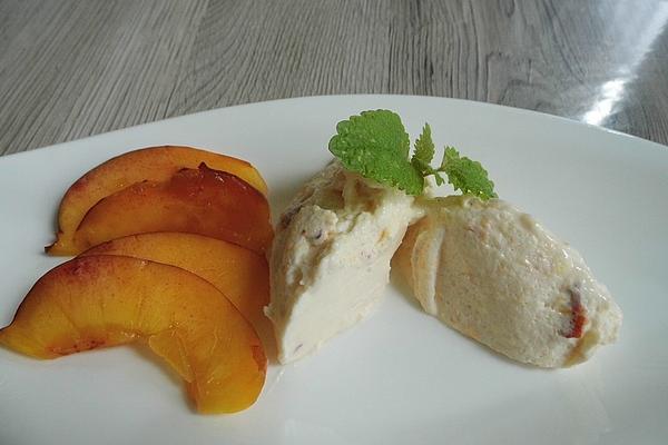 Nectarine Mousse with White Rum