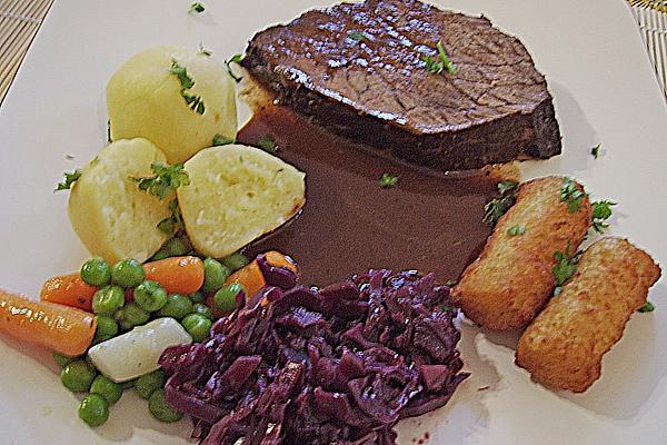 Noble Sauerbraten from Boiled Beef with Zibärtle