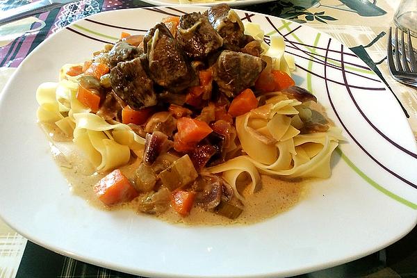 Noodles with Duck Breast