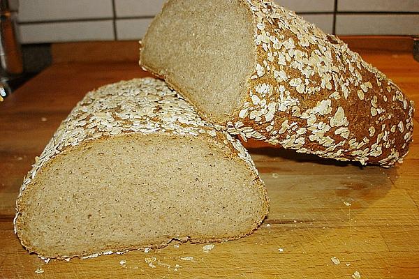 Oat Bread with Spelled and Rye