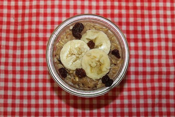 Oatmeal with Banana and Peanut Butter