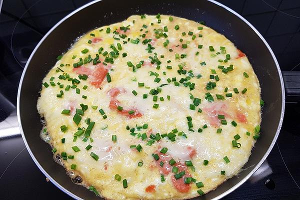Omelette with Salmon