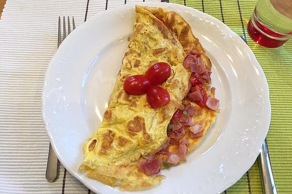 Omelette with Spring Filling