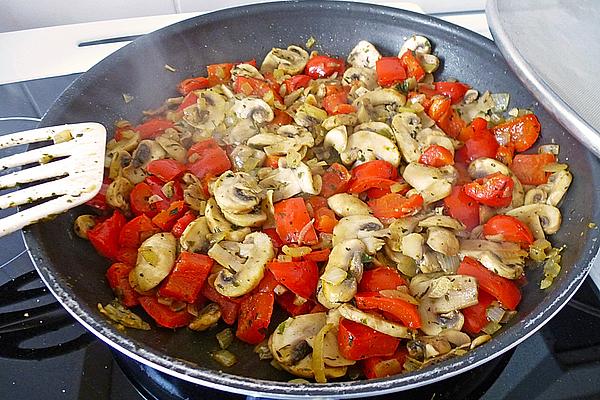 Onion – Bell Pepper – Mushroom – Pan