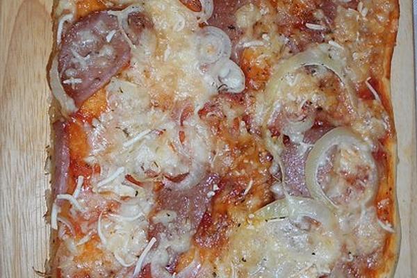 Onion Cheese Pizza