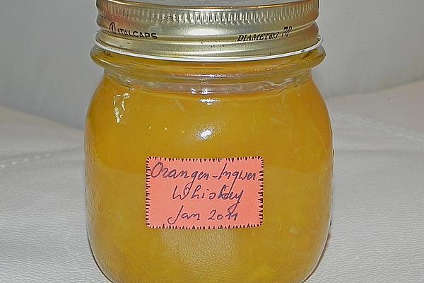 Orange Jam with Ginger and Whiskey