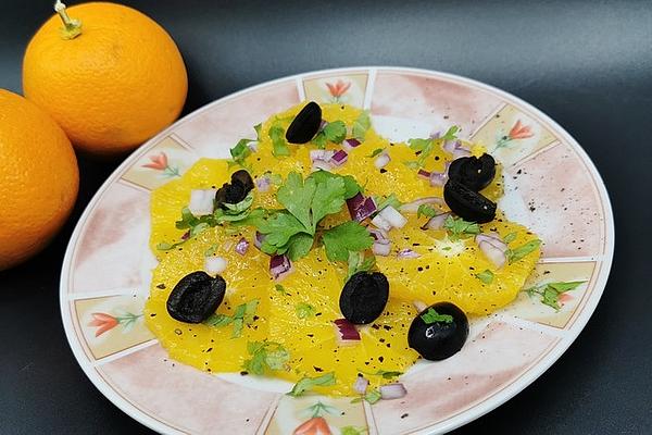 Orange Salad, Sicilian