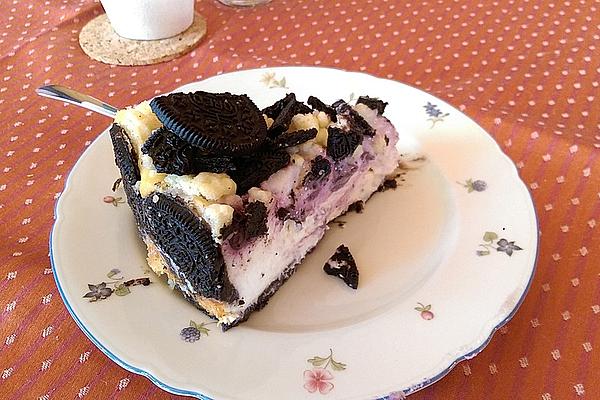 Oreo Blueberry Cheesecake